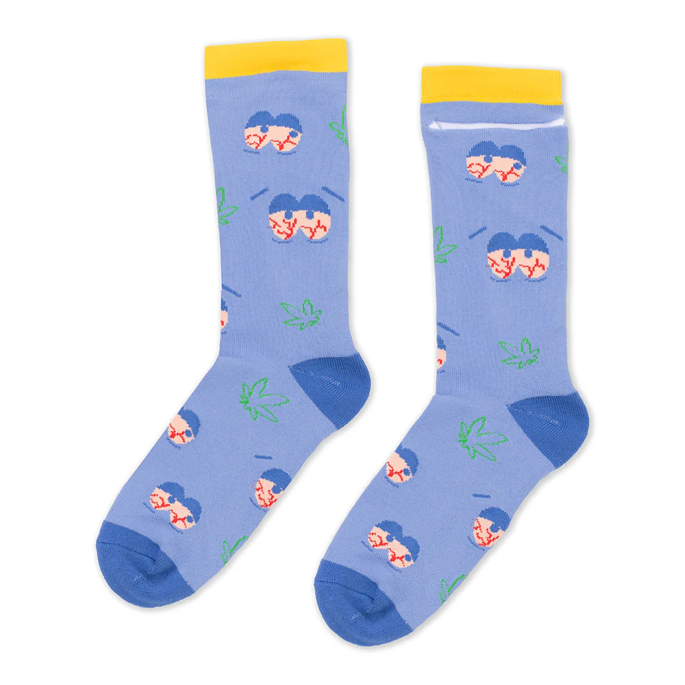 South Park Towelie Stoned Eyes Socks with Pocket - Image 6
