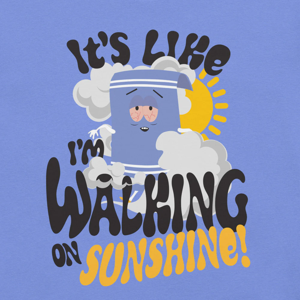 South Park Towelie Walking On Sunshine Unisex T-Shirt - Image 2