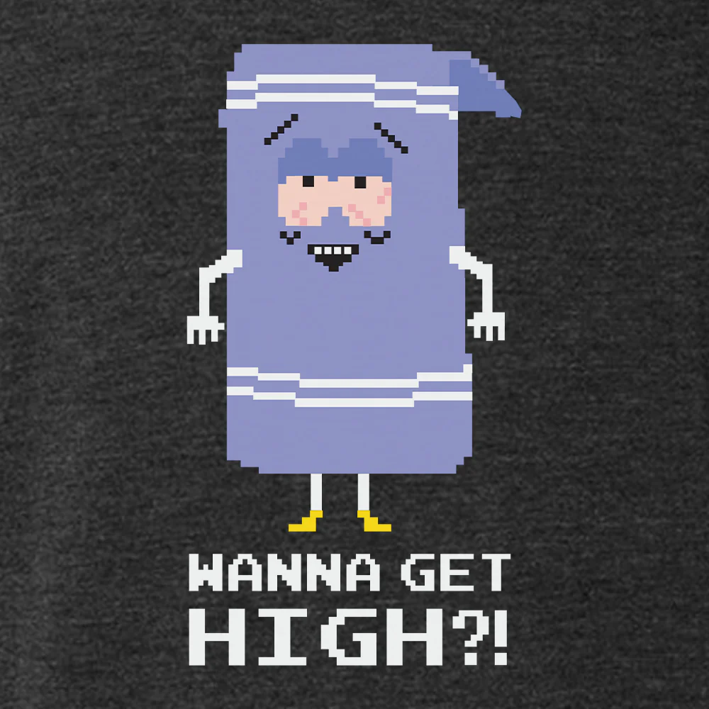 South Park Towelie Wanna Get High Men's Tri-Blend T-Shirt - Image 2