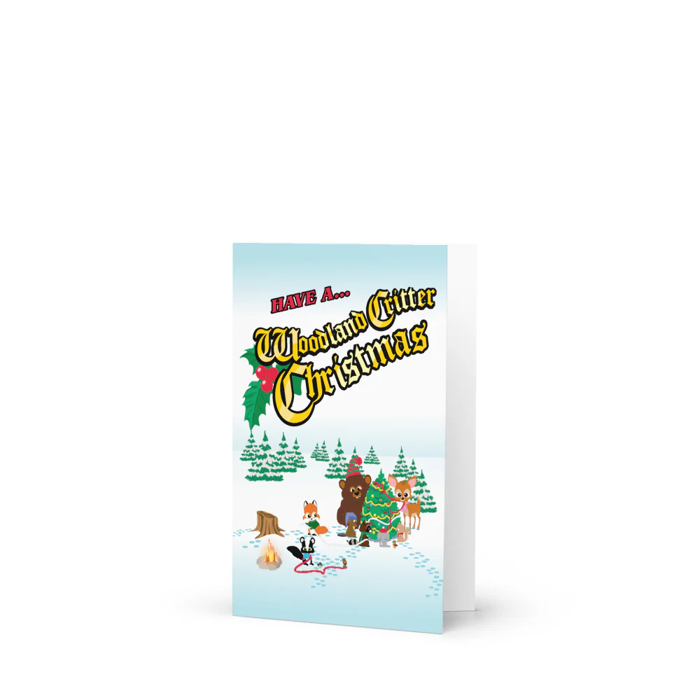 South Park Woodland Critters Christmas Greeting Card - Image 4