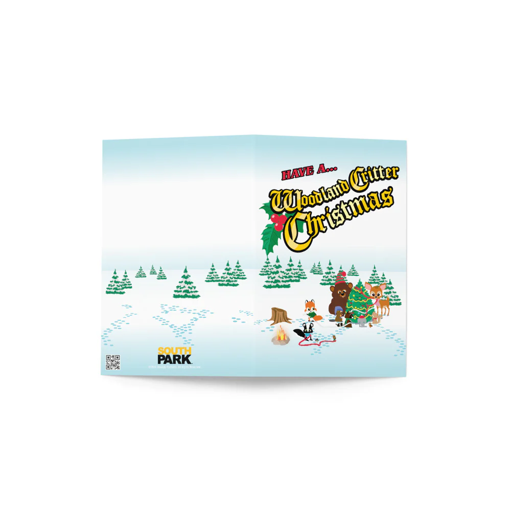 South Park Woodland Critters Christmas Greeting Card - Image 5
